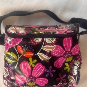 Vera Bradley  Women's lunch bag. - Pink and Black